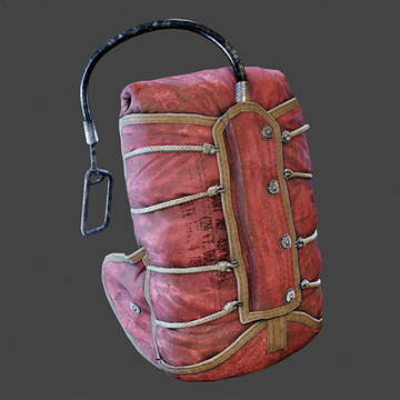 WW1 Pilot | Parachute Pack | Red