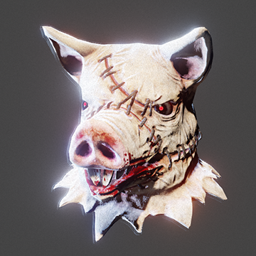 Halloween | Boar Head | White