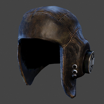 WW1 Pilot | Helmet | Night
