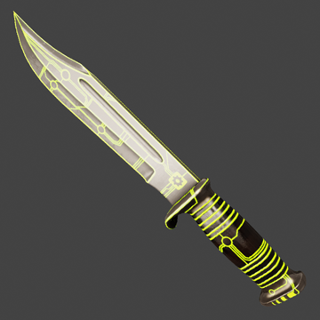 Gunslinger Knife | Neon | Mint