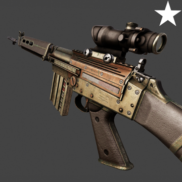 FN FAL | Deep Sea | Antique