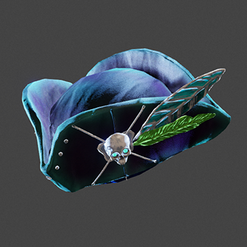 Space Pirate | Tricorn Hat | Green