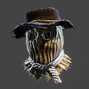 Halloween | Strawman Mask | Tan