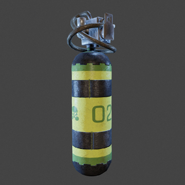 Paratrooper | O2 Tank | Toxic