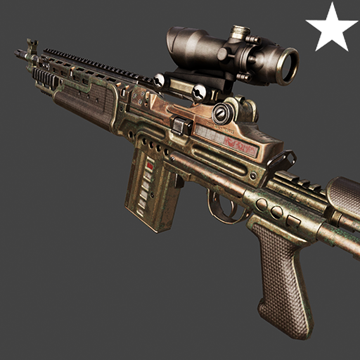 M14EBR | Deep Sea | Antique