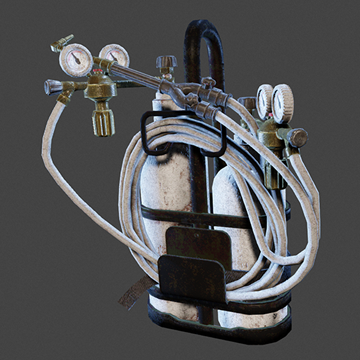 Foundry | Welding Tank Backpack | White
