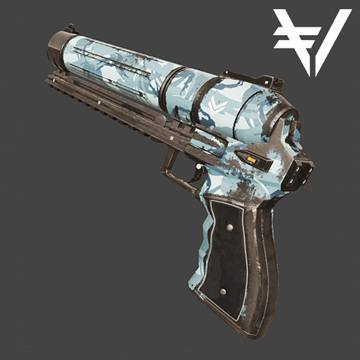 HX25 | Vault | Blue Camo | Battle-Scarred