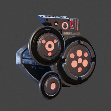 Cyborg | Vision Module | Jet Black