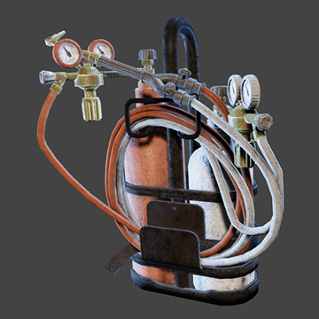 Foundry | Welding Tank Backpack | Caution