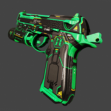 9MM | Horzine Elite Green | Mint