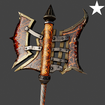 BattleAxe | Medieval | Dynamic Precious