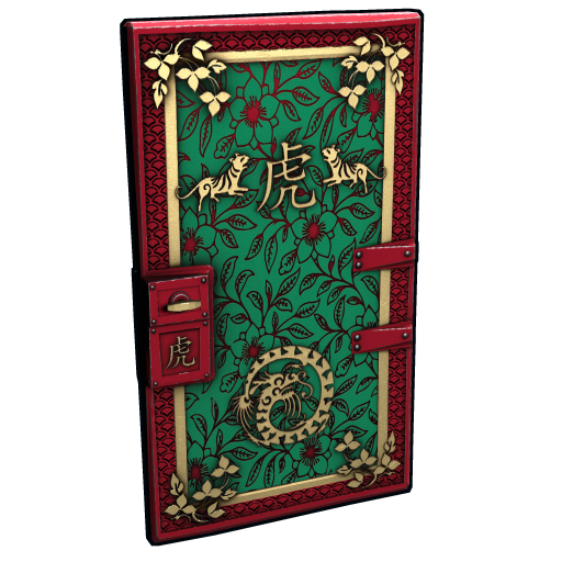 Jade Lunar Tiger Door