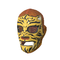Agile Tiger Luchador Mask