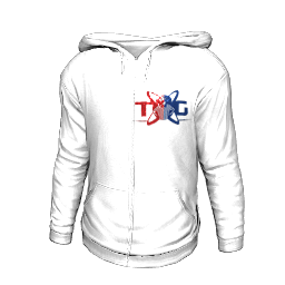 Twin Galaxies Hoodie (White)