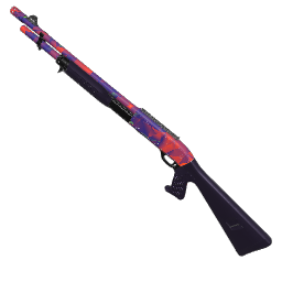 Purple Fractal Riot Shotgun
