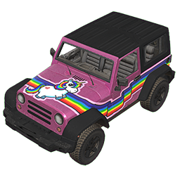 Rainbow Unicorn Offroader
