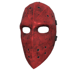 Red Hockey Mask