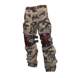 Tan Camo Padded Pants