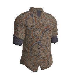 Paisley Flannel Shirt