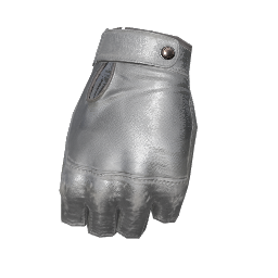 Silver Soldier Fingerless Gloves