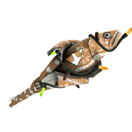 Strange Festivized Specialized Killstreak Gingerbread Winner Holy Mackerel (Minimal Wear)