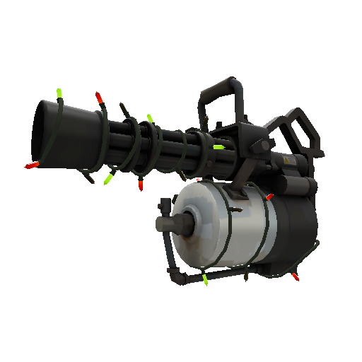 Strange Festivized Professional Killstreak Minigun