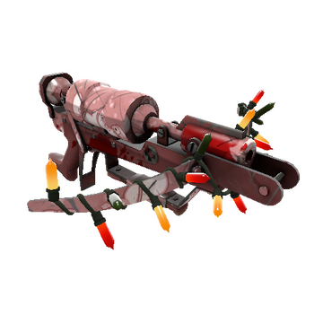 Strange Festivized Seriously Snowed Crusader's Crossbow (Battle Scarred)
