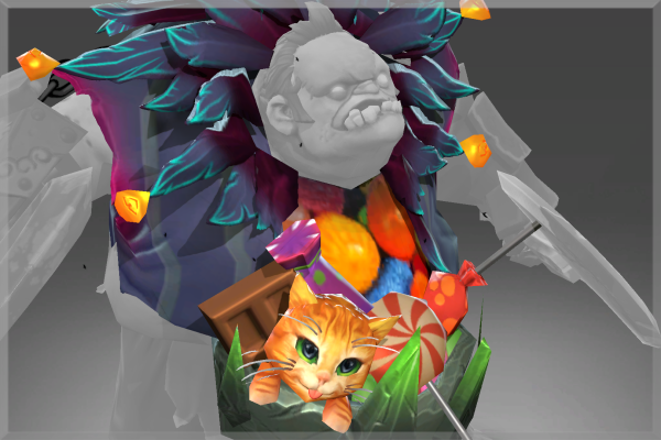 亲笔签名 糖衣猫王背部