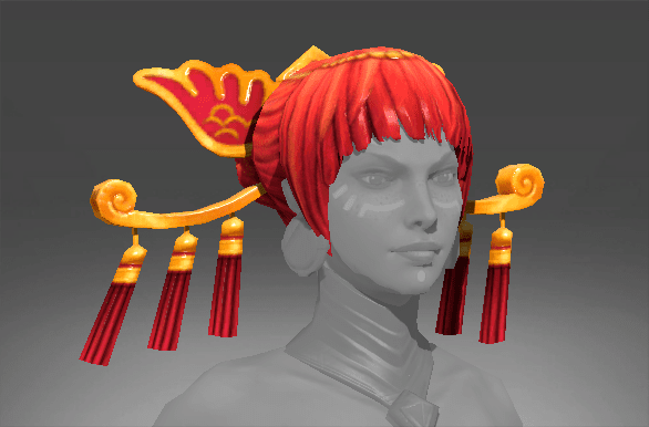 铭刻 红发鹤魂头巾