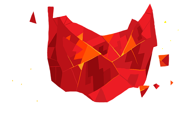SUPERHOT RED CRYSTAL BODYSUIT