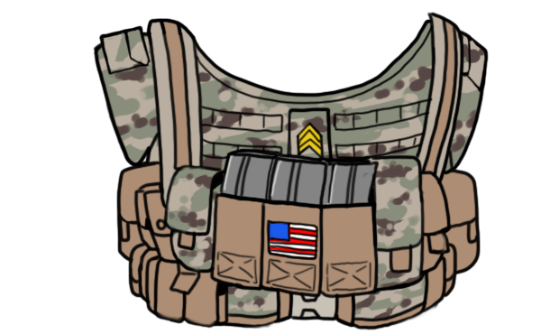 Squad US Army Vest