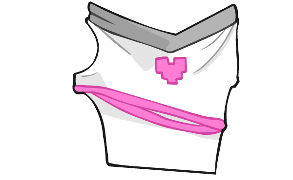 Castle Crashers Pink Knight Tunic of Ventricles