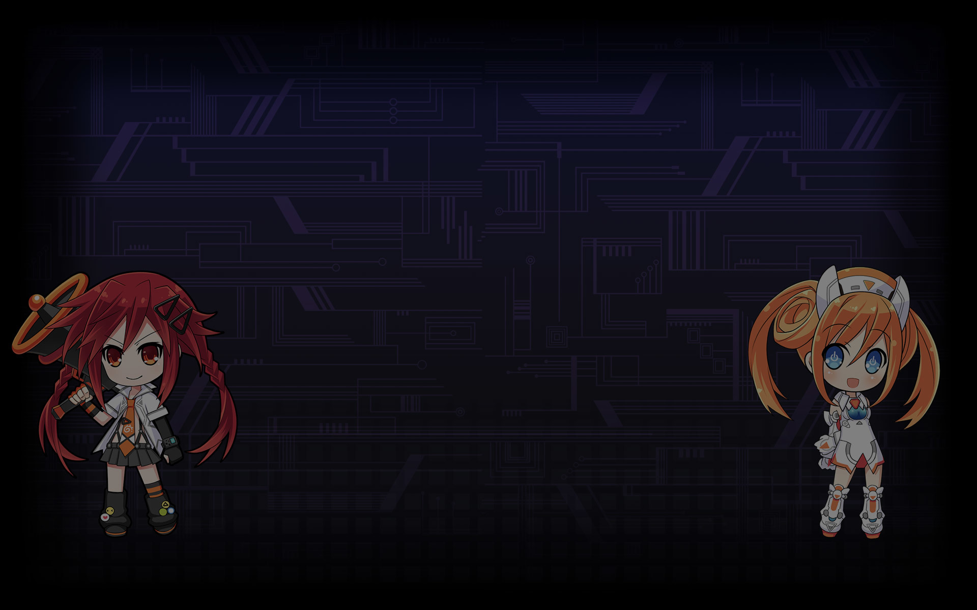 Uzume and Orange Heart
