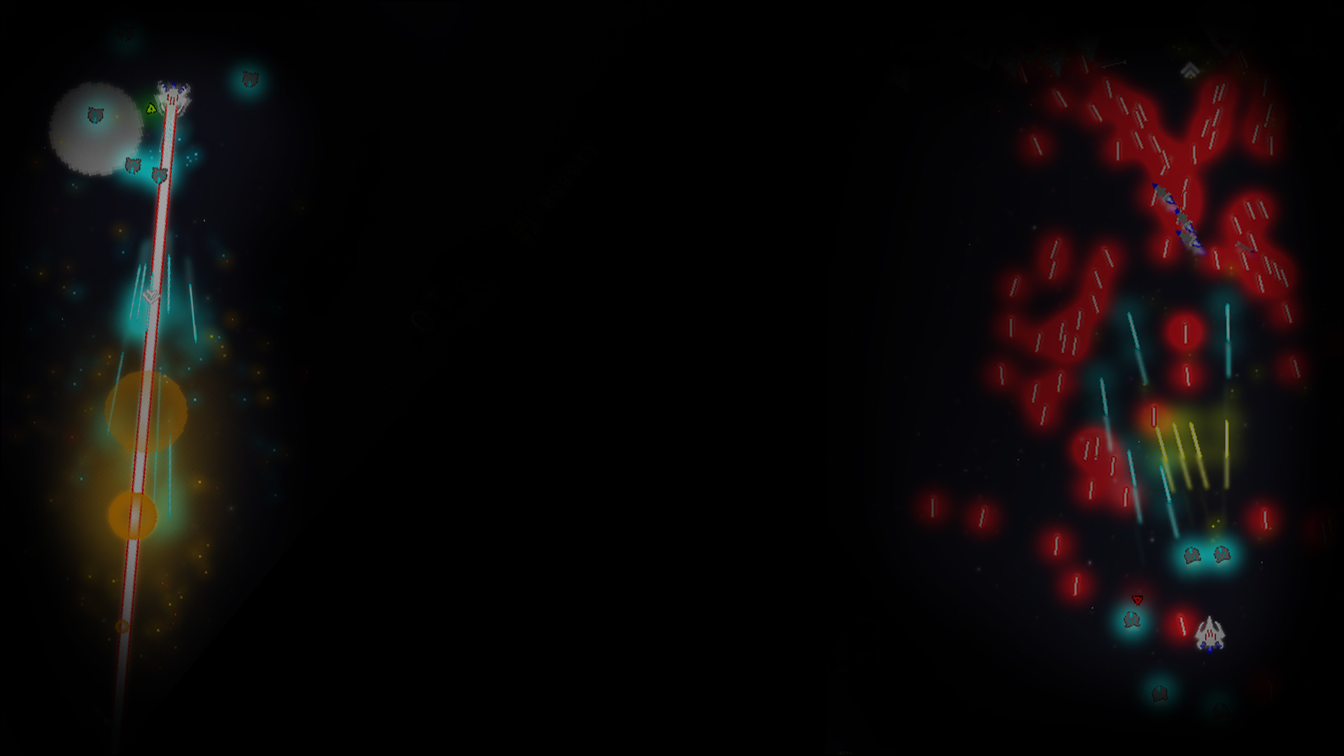 Shots into the void