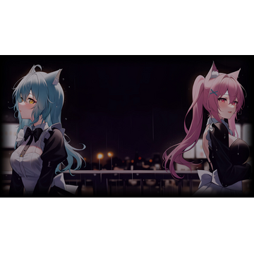 Maids in the rain