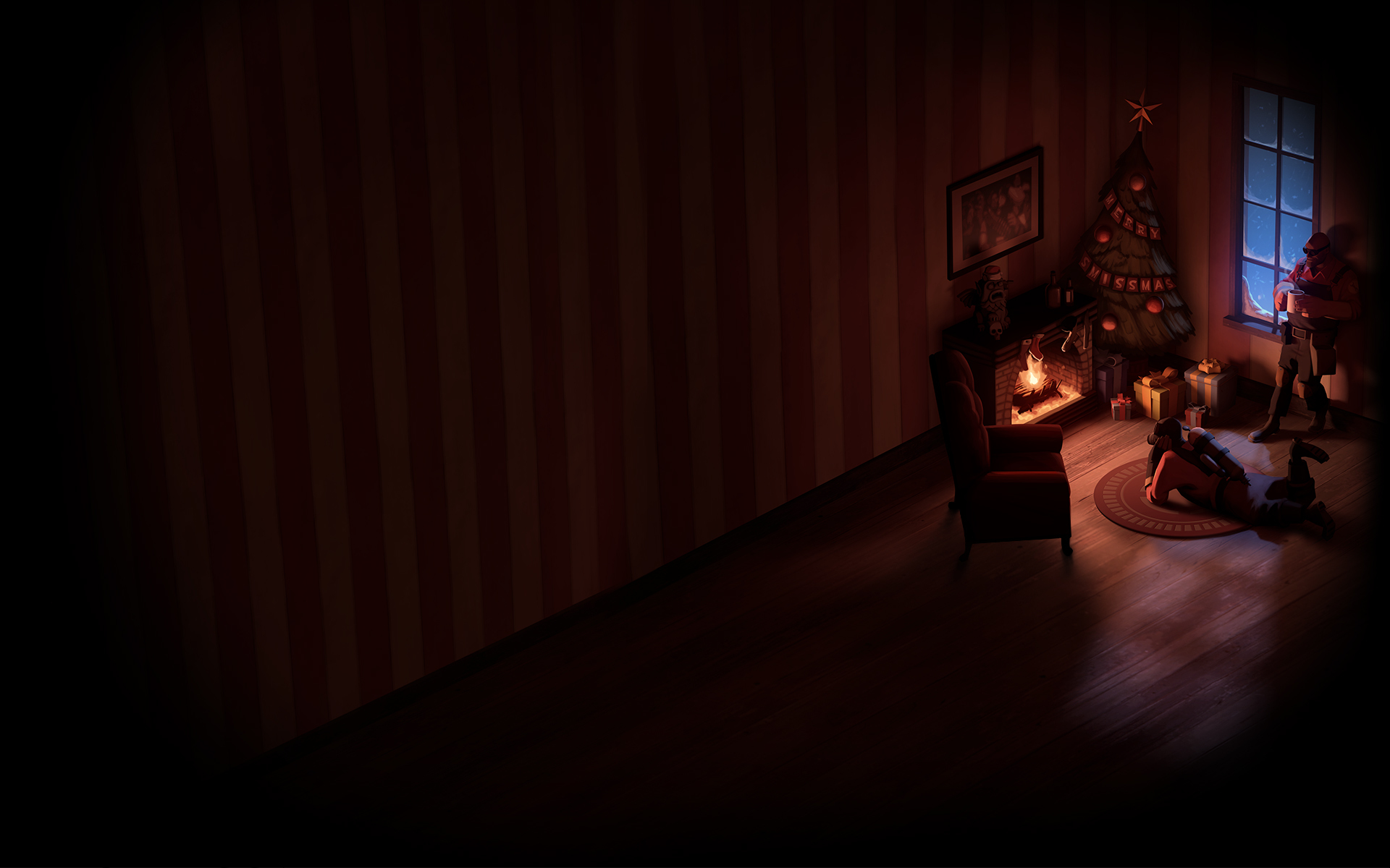 Cozy Cottage - Team Fortress 2 Holiday