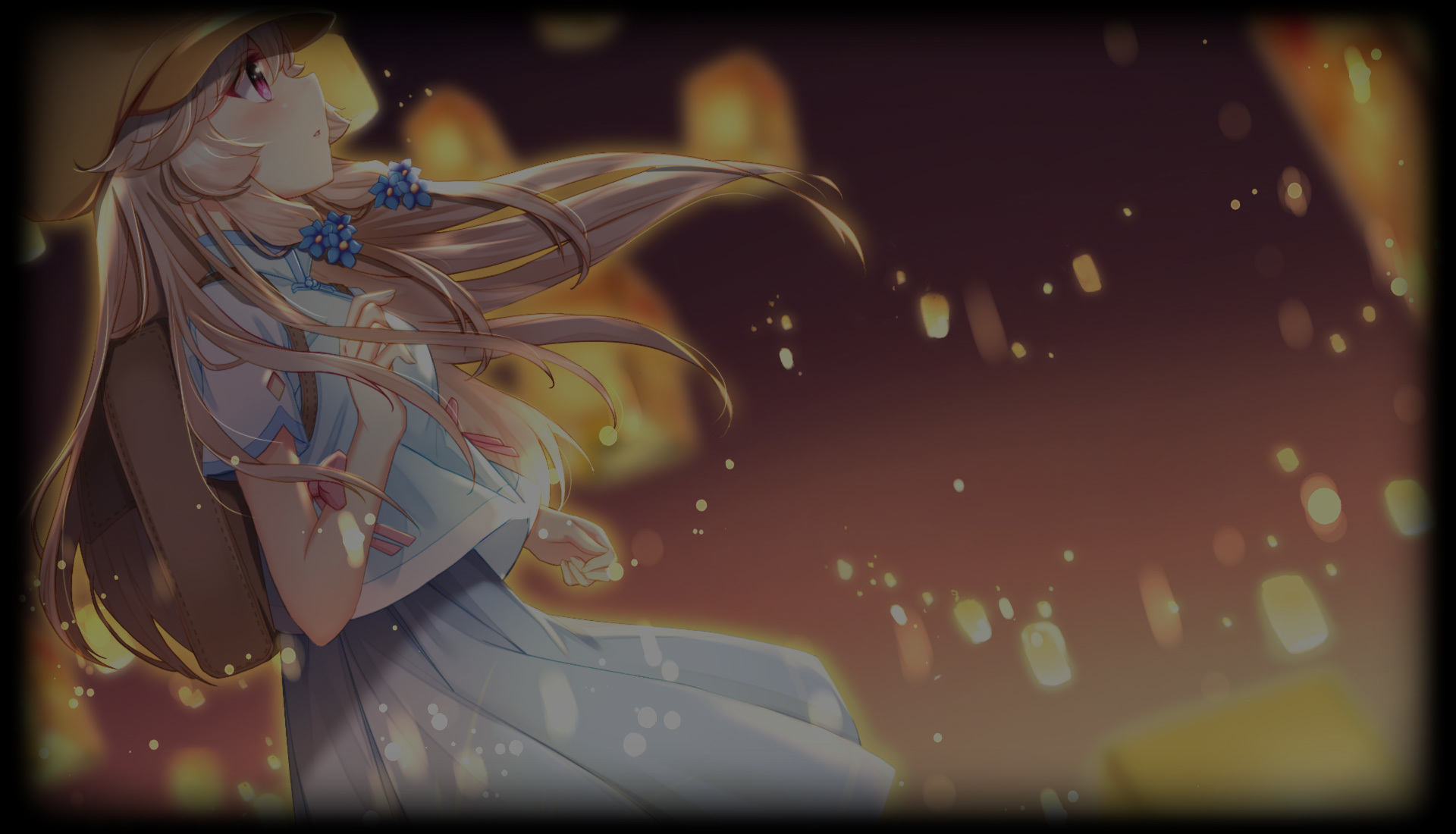 Mori and lanterns