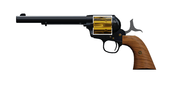 PEACEMAKER .45 REVOLVER | Beach Bum , Mint-Condition