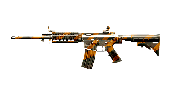 CAR-4 RIFLE | Stripe On, Well-Used