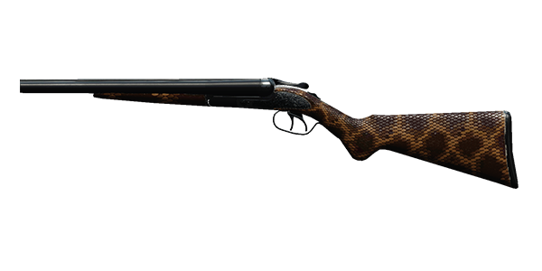 MOSCONI 12G SHOTGUN | Reptilian Two Heads , Battle-Worn