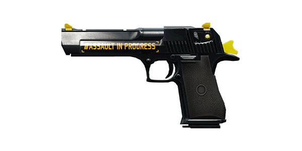 DEAGLE PISTOL | Assault Wave, Broken-In