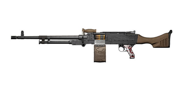 KSP 58 LIGHT MACHINE GUN | Moctezuma, Mint-Condition, Stat Boost