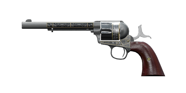 PEACEMAKER .45 REVOLVER | Engraving, Battle-Worn