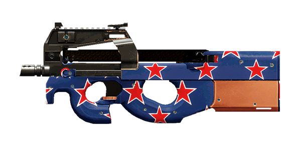 KOBUS 90 SUBMACHINE GUN | Red Stars, Broken-In, Stat Boost