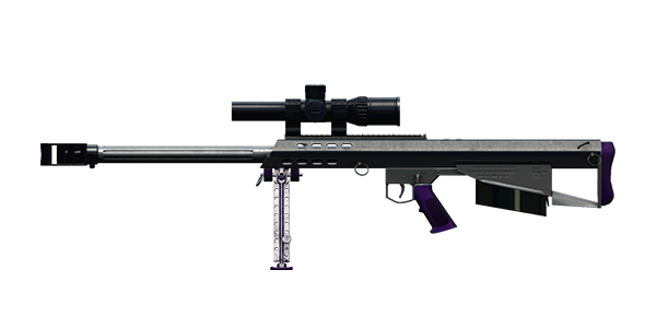 THANATOS .50 CAL SNIPER RIFLE | Purple Haze, Well-Used