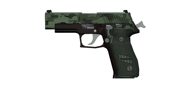 SIGNATURE .40 PISTOL | Ghurka, Broken-In, Stat Boost