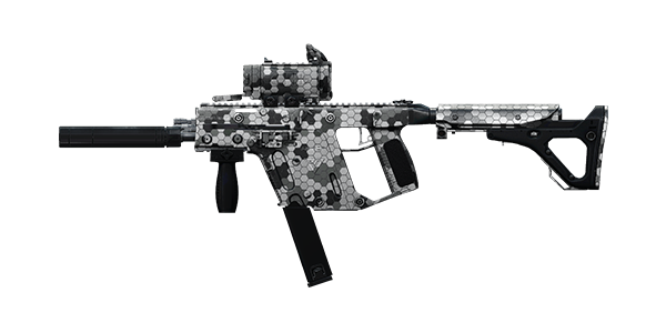 KROSS VERTEX SUBMACHINE GUN | Urban Camo | Metallic, Well-Used