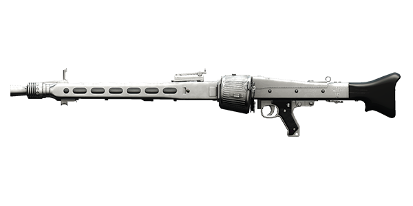 BUZZSAW 42 LIGHT MACHINE GUN | Chromed Dominator , Well-Used
