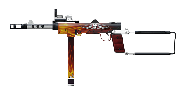 SWEDISH K SUBMACHINE GUN | Asphalt Eater, Battle-Worn