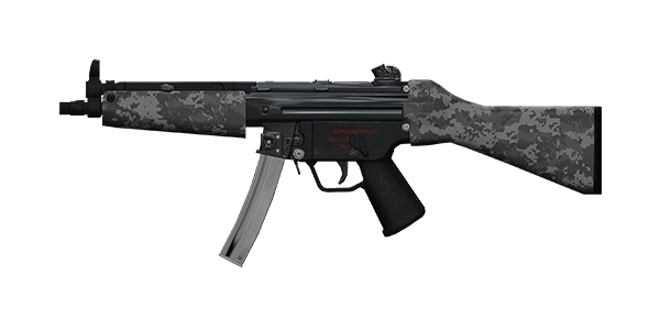 COMPACT-5 SUBMACHINE GUN | Nightstalker, Well-Used, Stat Boost